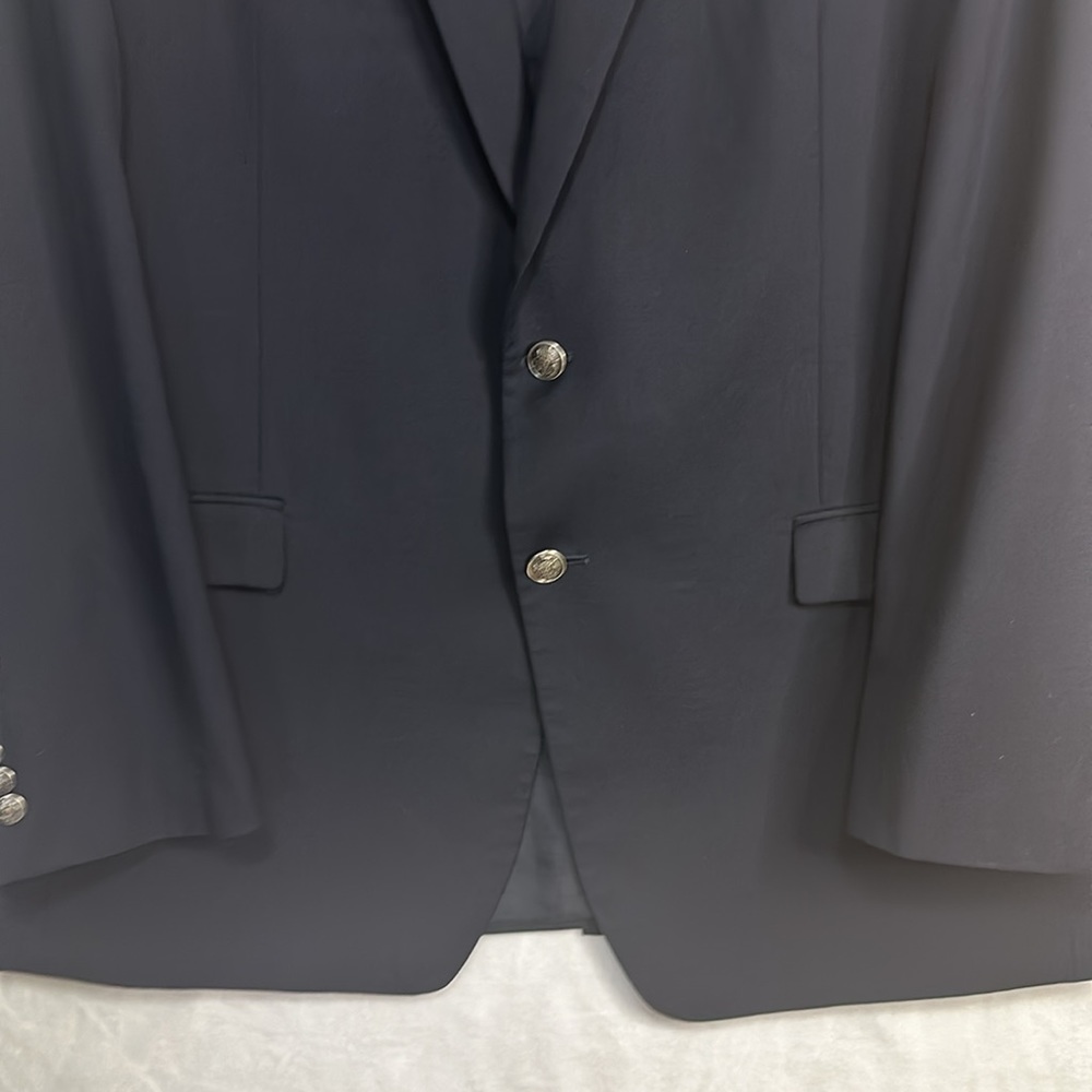 Michael Kors Wool Blend Men’s Black Suit Jacket Size 46L - Picture 4 of 9